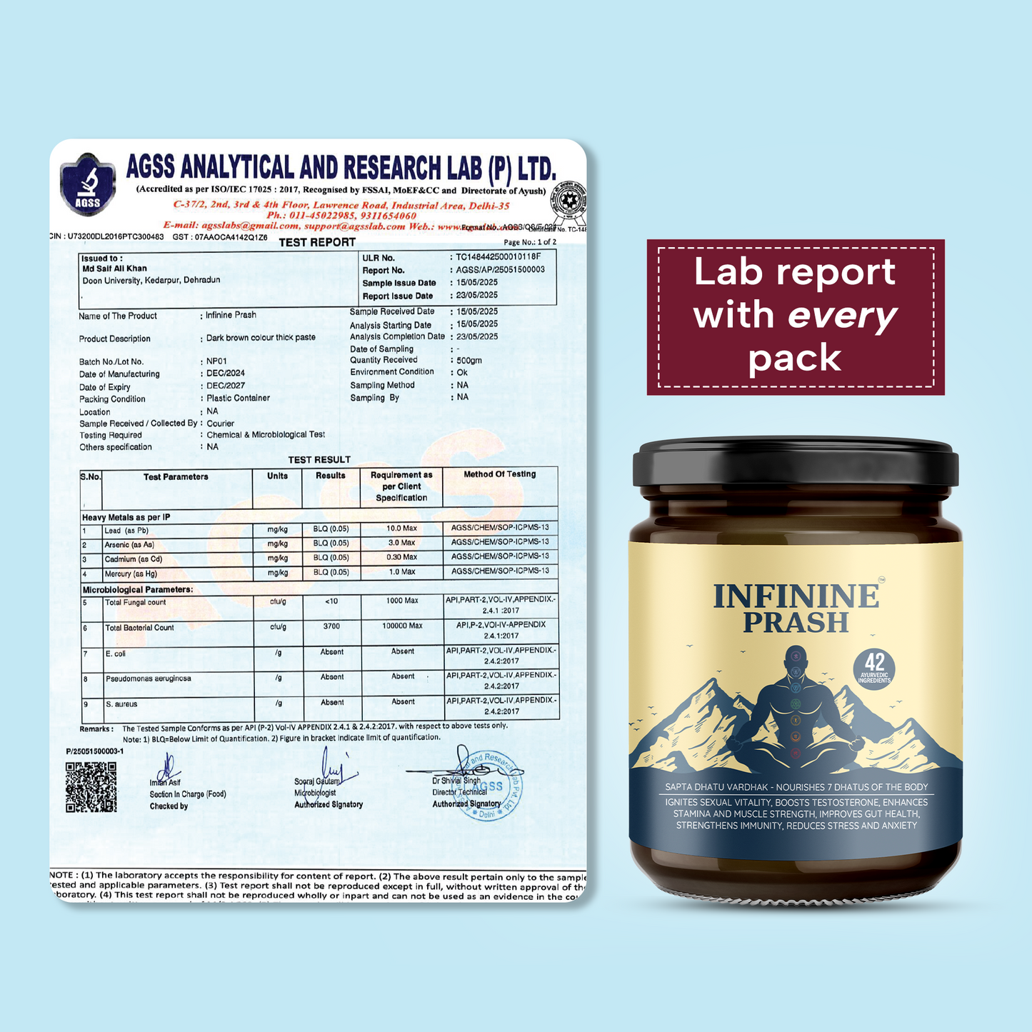 Infinine Prash Superfood for Men’s Power, Energy, & Stamina | Become Alpha Male